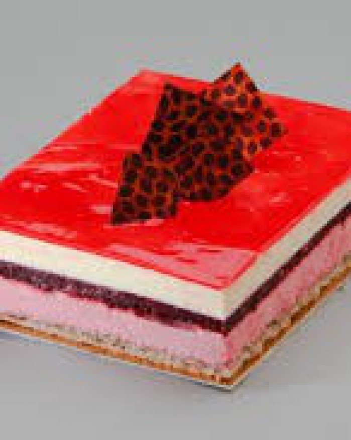 Entremets fruit rouge